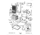 Magic Chef RC22CA-3AI/4L50B unit compartment & system diagram