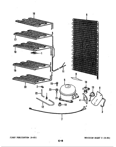 Unit compartment & system