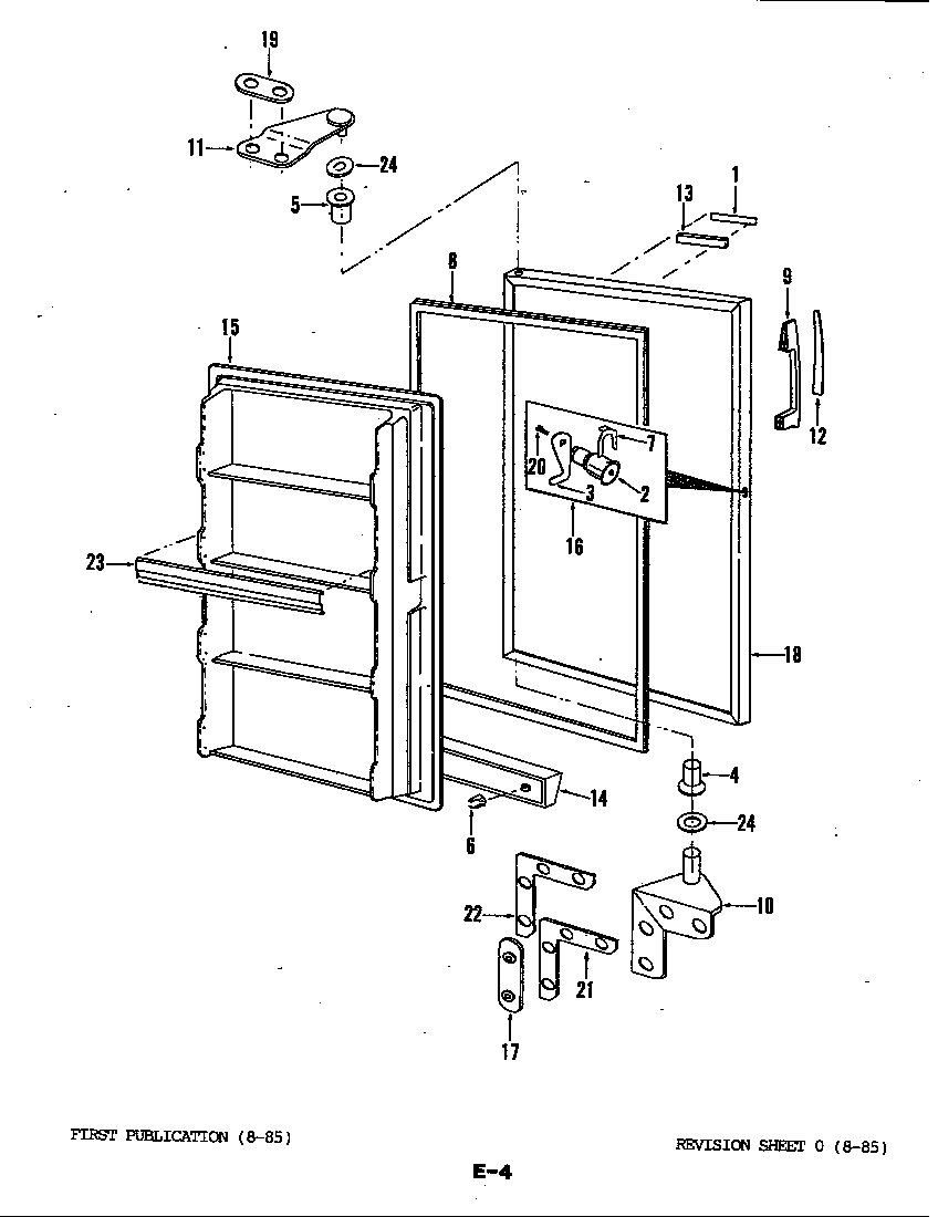 DOOR (DF17ABL, 17ACL, 17ACLT) (DF17ABLWH) (DF17ACLWH) (DF17ACLWHT)