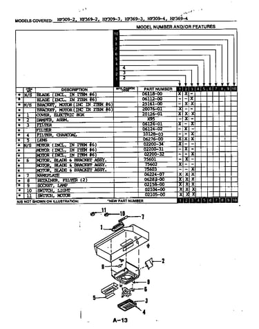 Hood (hf369-2,3,4)