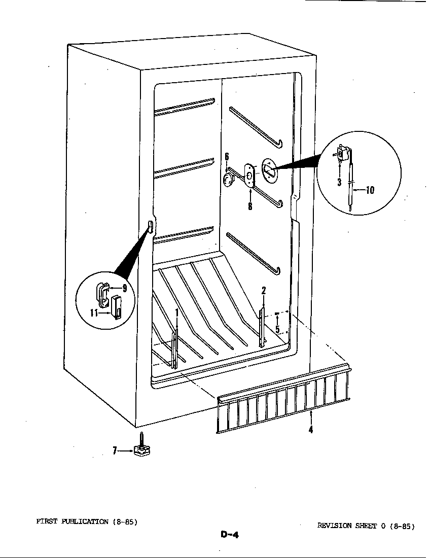 FREEZER COMPARTMENT (DF15ATL, DF15ASL) (DF15ASLWH) (DF15ATLWH) (DF15ATLWHT)