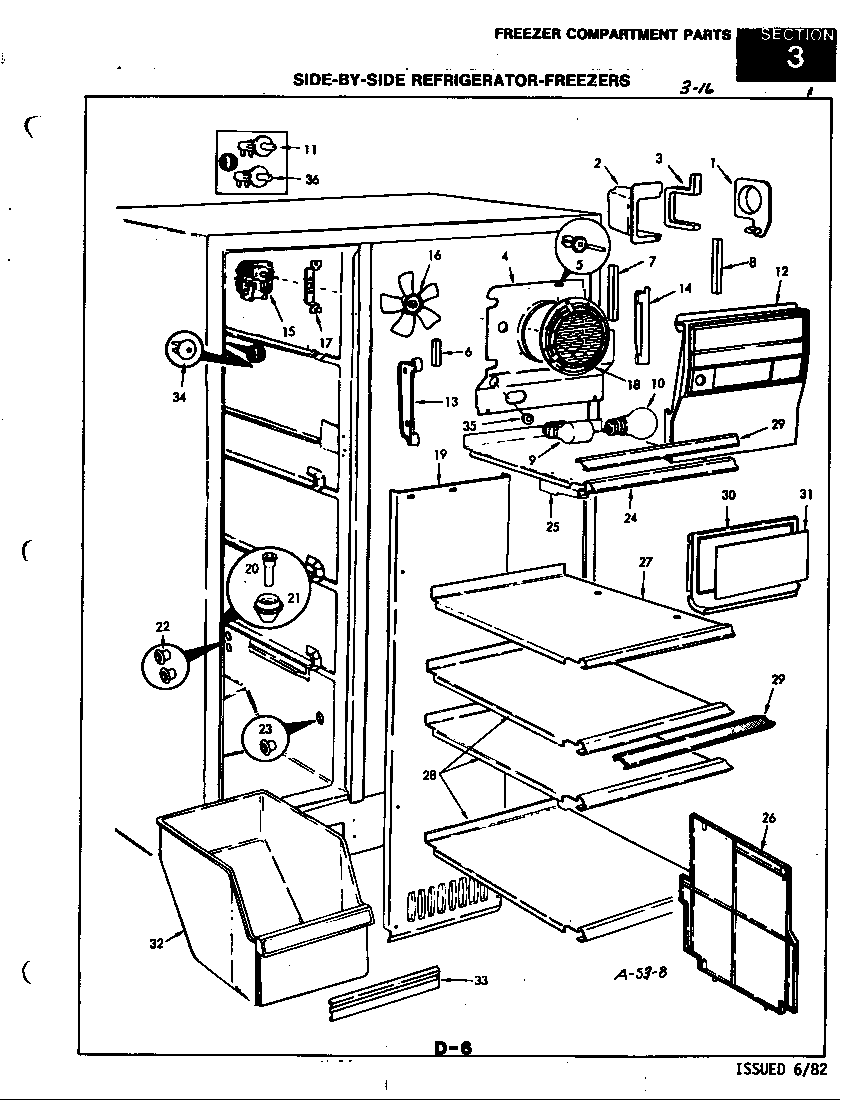 Freezer compartment