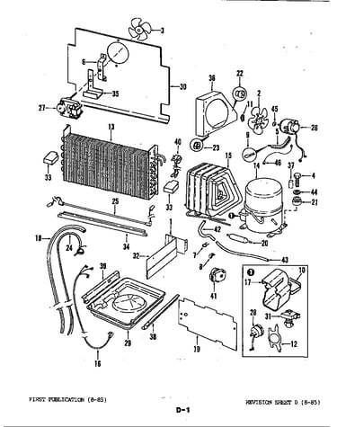 Unit compartment & system