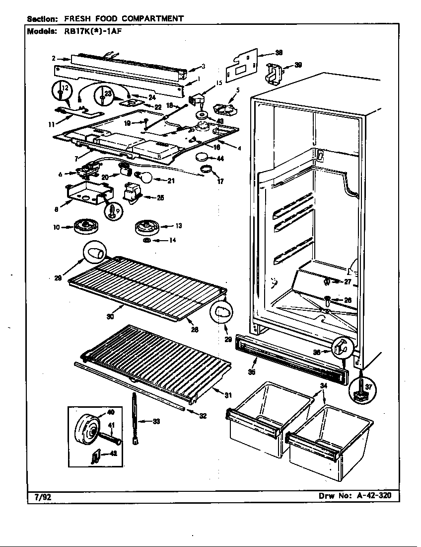 FRESH FOOD COMPARTMENT