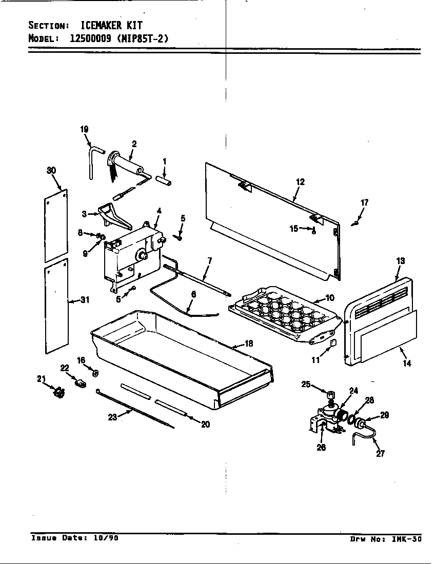 ICE MAKER KIT