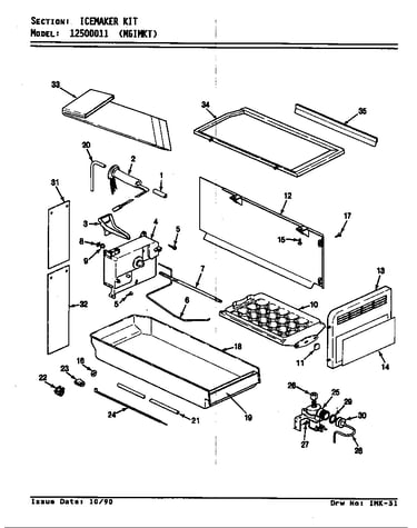 Ice maker kit