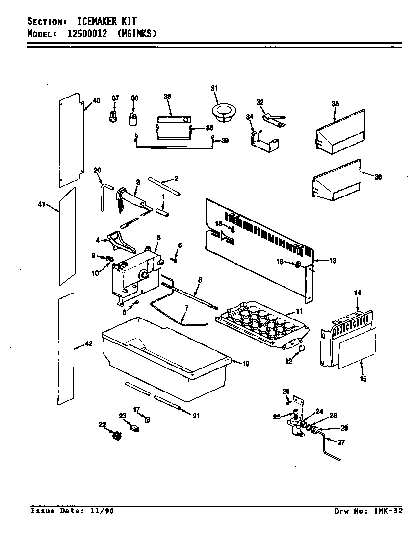 Ice maker kit