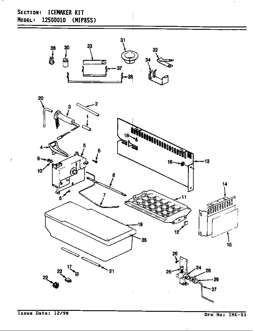 ICE MAKER KIT