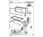 Maytag C6J/8H006 unit compartment & system diagram