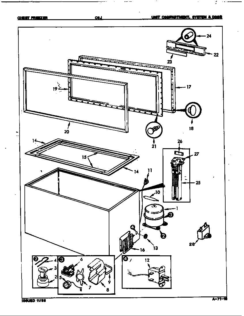 Unit compartment & system