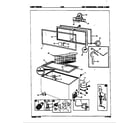Maytag C15D/C8905 unit compartment & system diagram