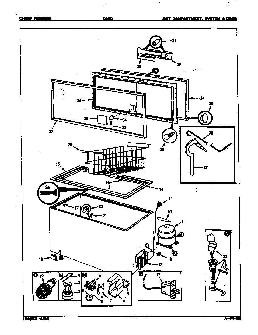 Unit compartment & system