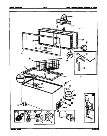 Unit compartment & system