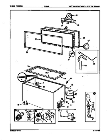 Unit compartment & system