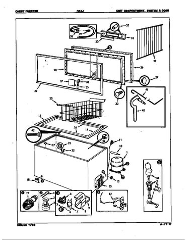 Unit compartment & system