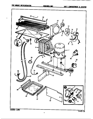 Unit compartment & system