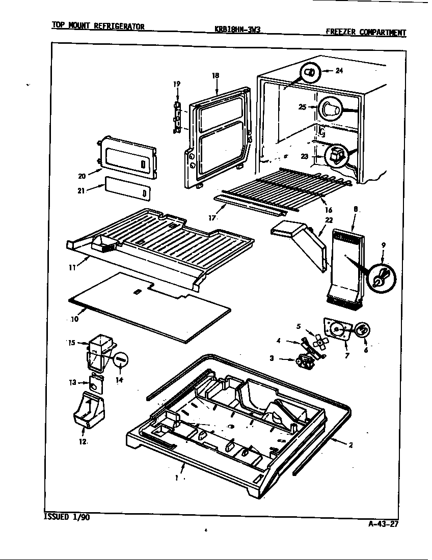 Freezer compartment