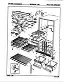 Fresh food compartment (rb17ha2af/9b53a) (rb17ha2afl/9b54a)