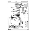 Maytag CCF200/8H013 unit compartment & system diagram