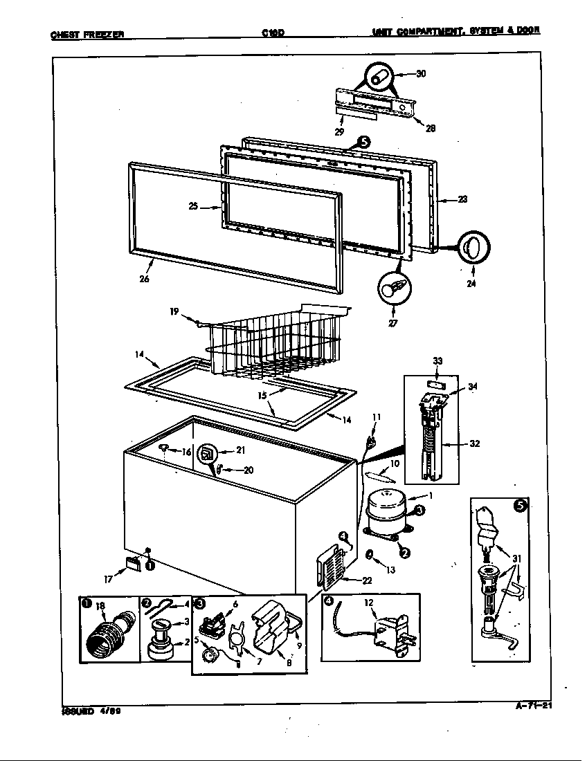 Unit compartment & system