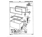 Maytag C6E4/C8902 unit compartment & system diagram