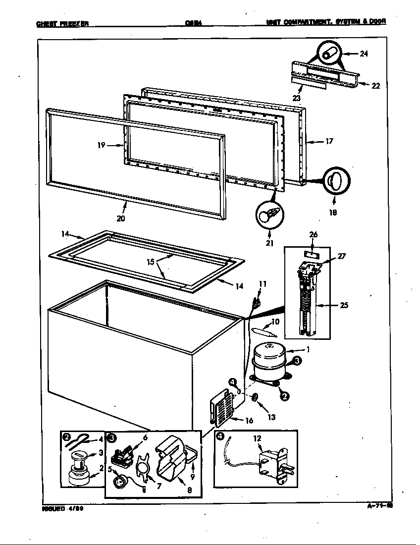 Unit compartment & system