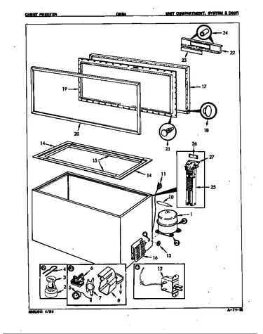 Unit compartment & system