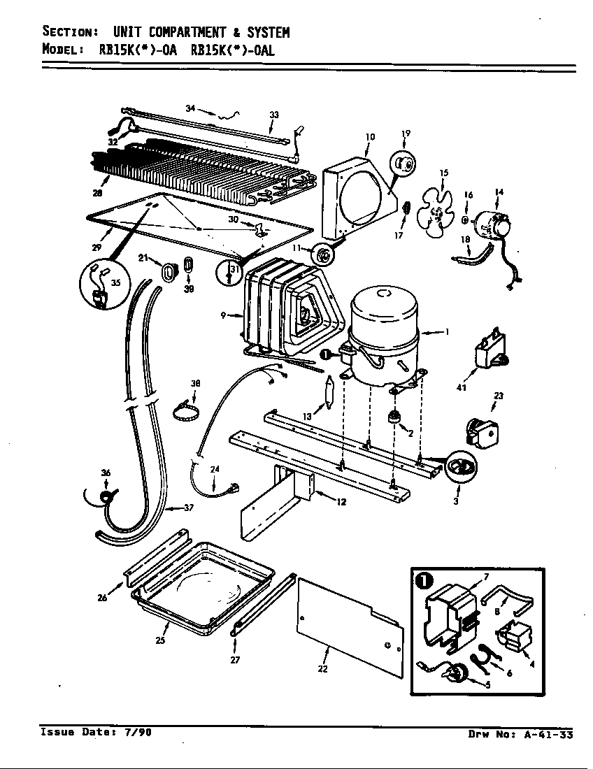 Unit compartment & system