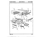 Magic Chef RB23JA-4AW/9A87A chest of drawers diagram