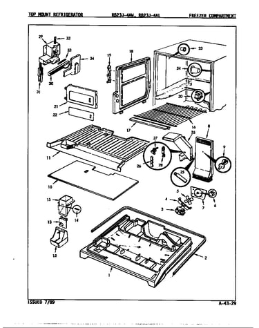 Freezer compartment