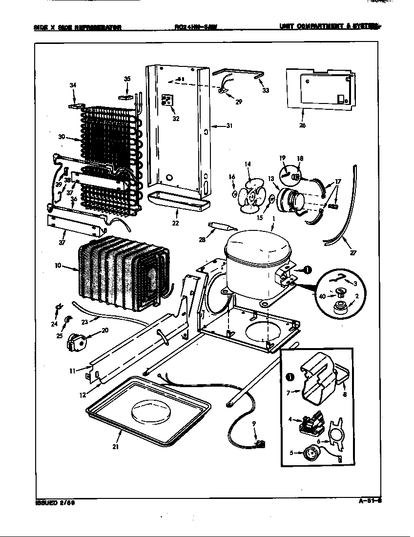 Unit compartment & system