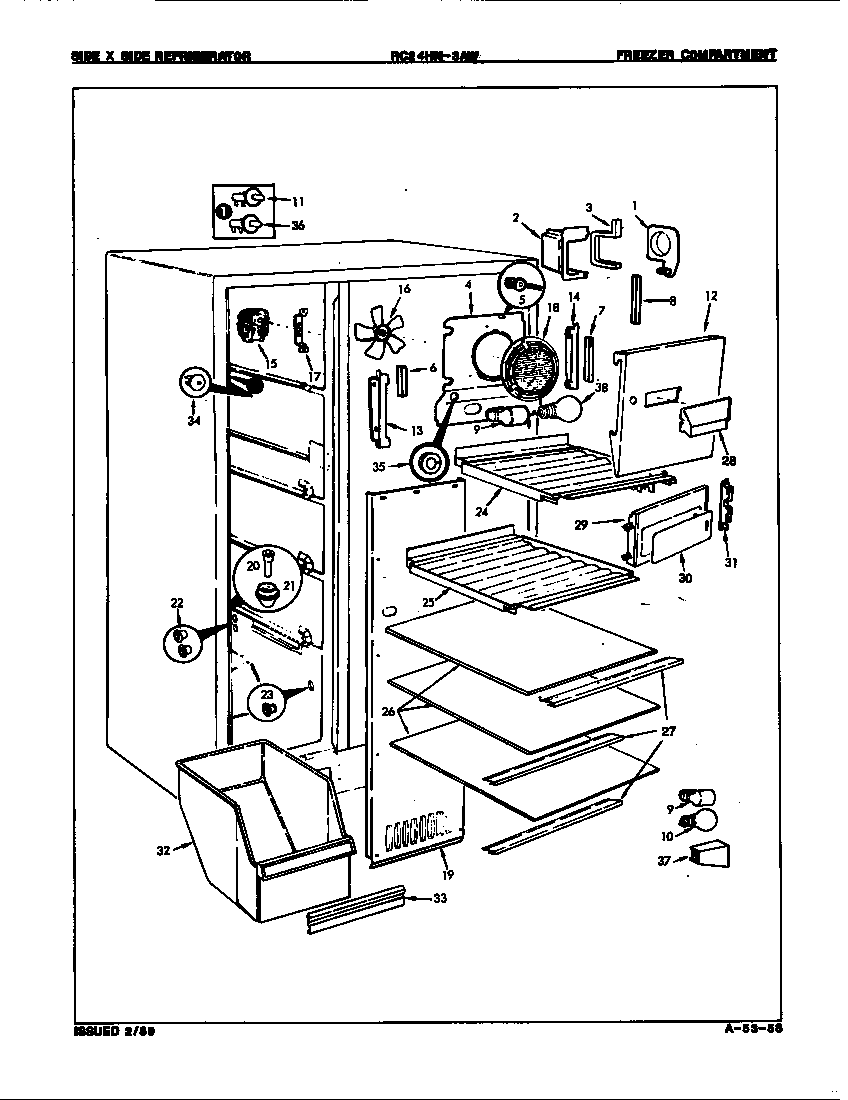 Freezer compartment