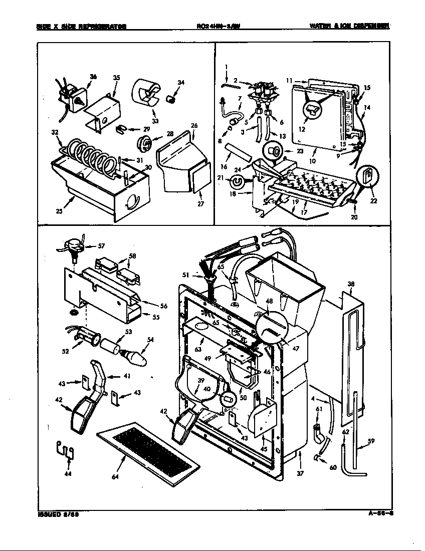 WATER & ICE DISPENSER