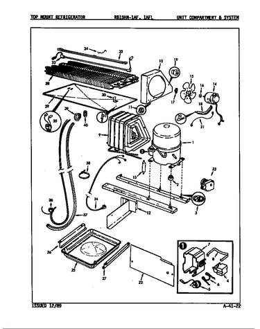 Unit compartment & system