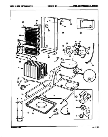 Unit compartment & system
