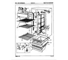 Magic Chef RC20HA-2A/8N12B fresh food compartment diagram