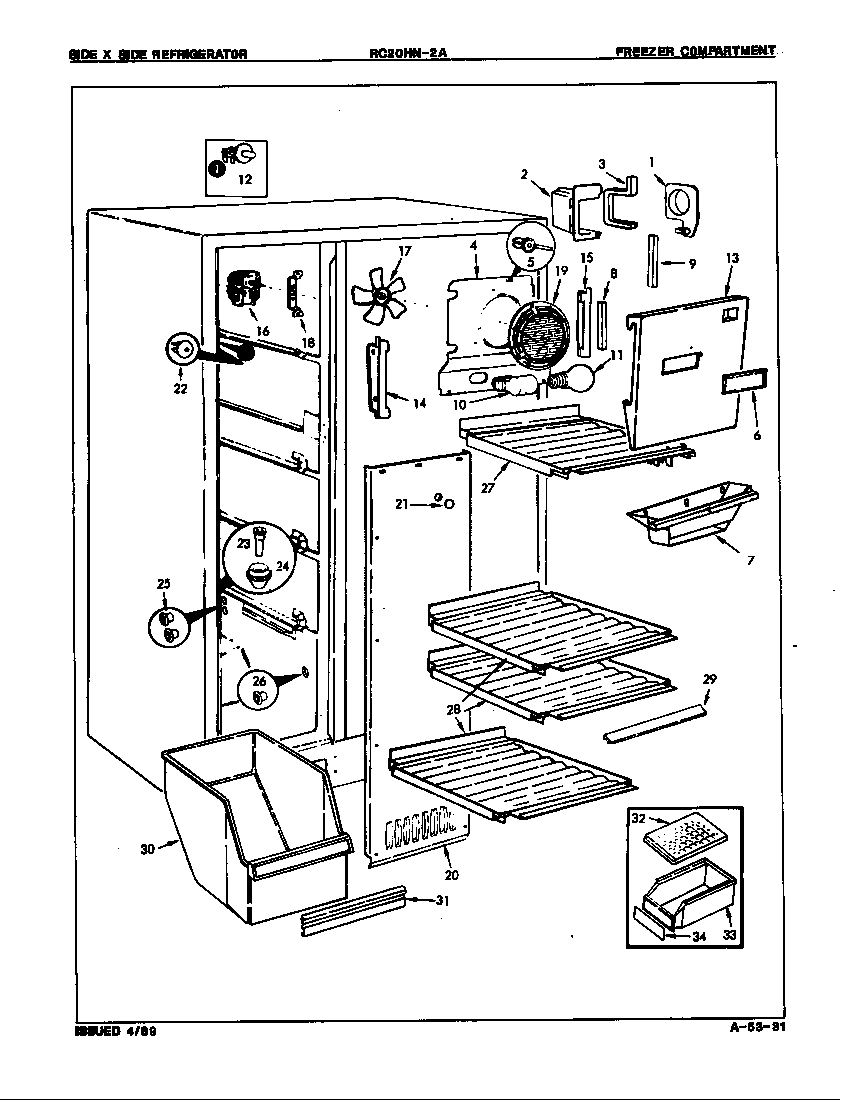 FREEZER COMPARTMENT