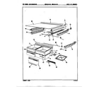 Magic Chef RB21JN-4A/9A24C chest of drawers diagram