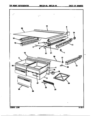 Chest of drawers