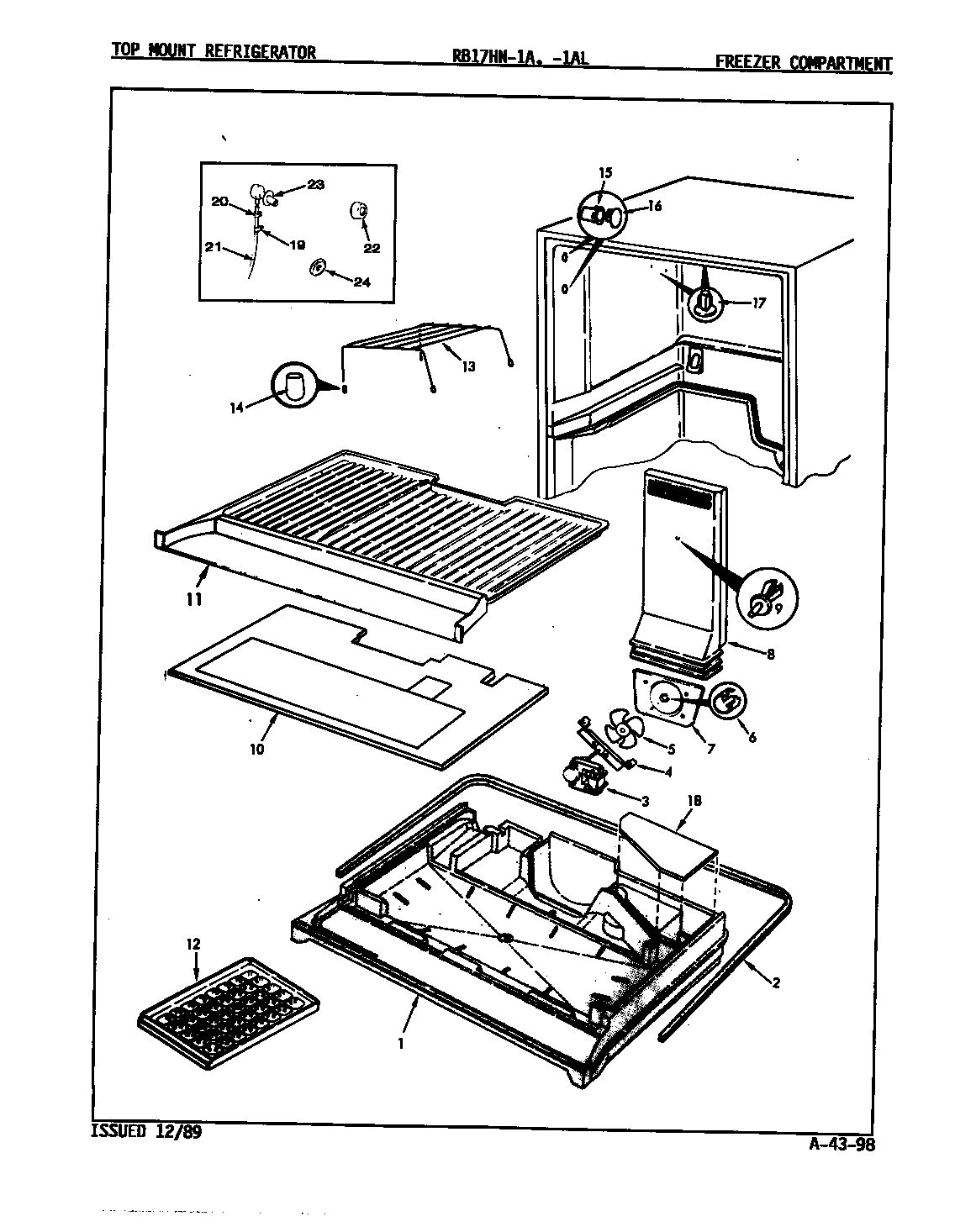Freezer compartment