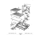 Magic Chef C17A-2RNTP/4D58A freezer compartment diagram