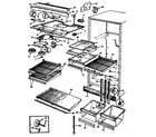 Magic Chef RB17HY-2A/8C64A fresh food compartment diagram