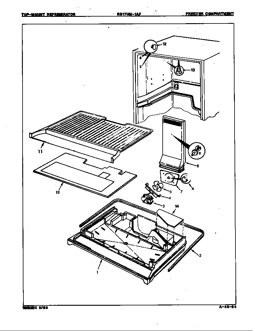 Freezer compartment