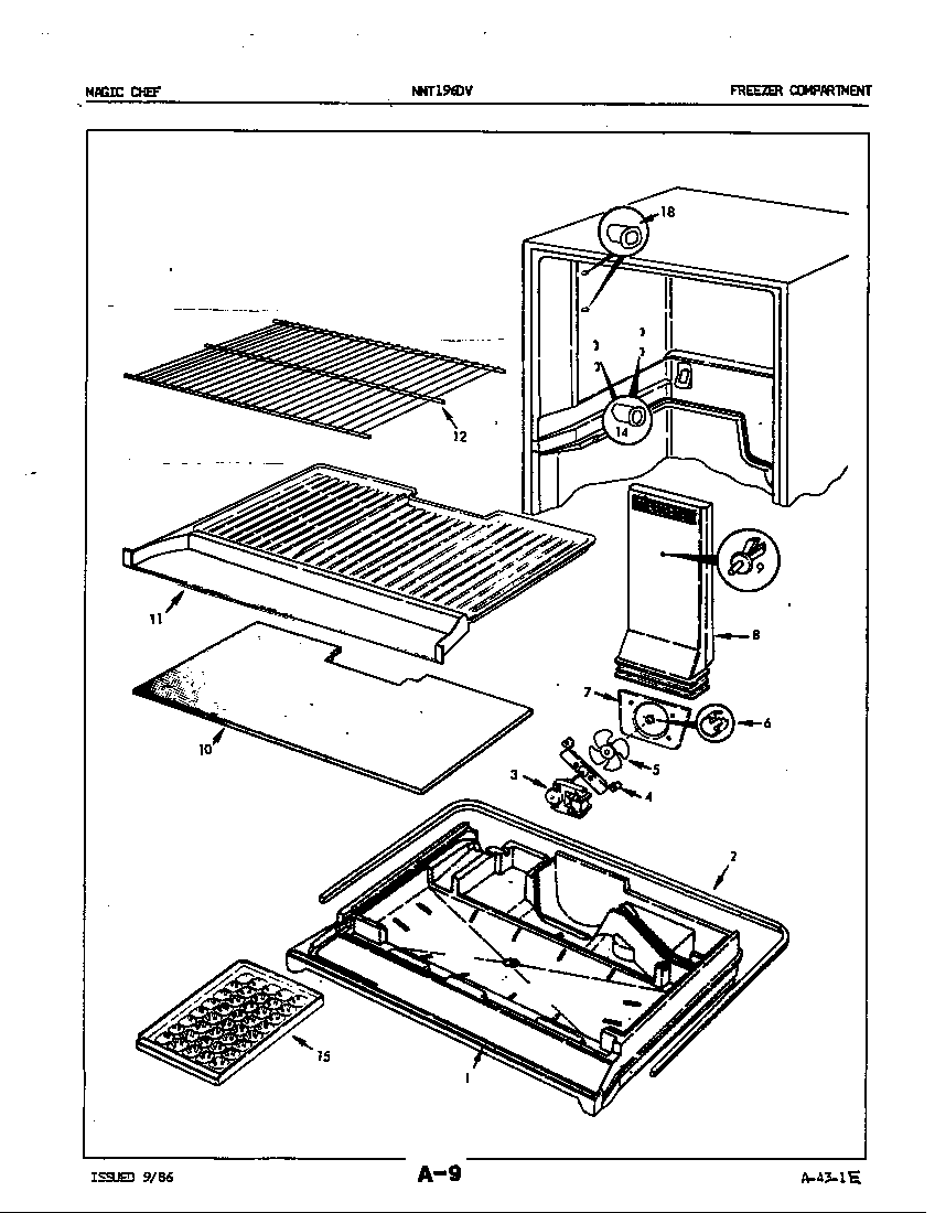 Freezer compartment