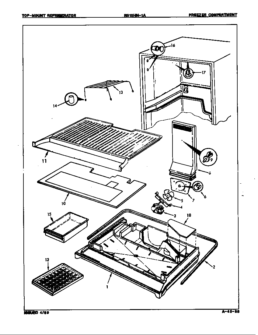 Freezer compartment