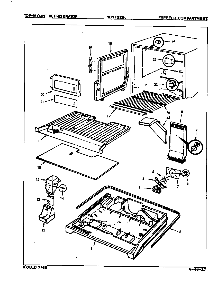 Freezer compartment