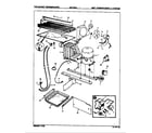Maytag NNT196JH/8A29A unit compartment & system diagram