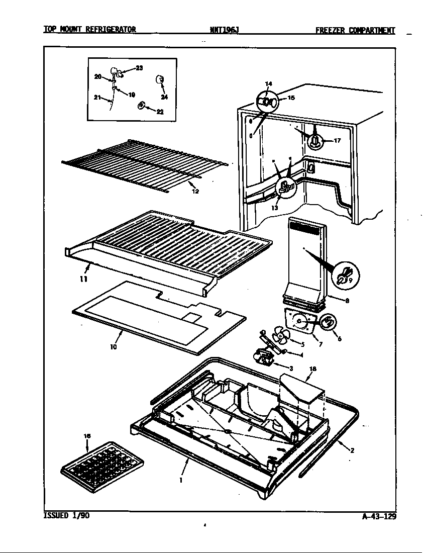 Freezer compartment