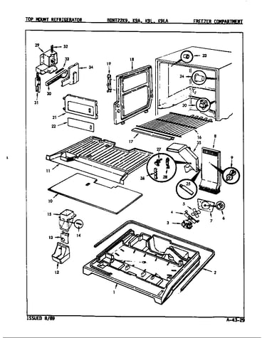 Freezer compartment