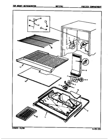 Freezer compartment